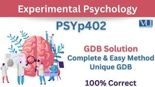 PSYp402 GDB Solution_Psyp402 GDB Solved 2024_Psyp402 Gdb 100% Correct_Psy402 GDB 2024