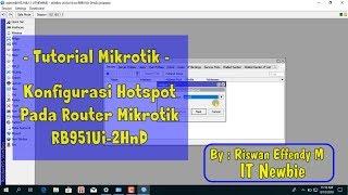 Konfigurasi Hotspot pada Mikrotik RB951Ui-2HnD