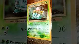 99' Pokemon Card Ivysaur #pokemon #gottacatchemall #ivysaur