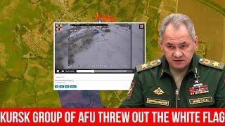 The Kursk group of AFU threw out the white flag - The adventure ended in failure, the forces ran out