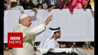 Pope Francis historic visit to UAE - BBC News