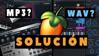 FL STUDIO NO ME DEJA ARRASTRAR MP3 O WAV -  SOLUCIÓN