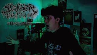 DEMOLISHER - SLAUGHTER TO PREVAIL (Playthrough One Take) Vocal Cover #alexterrible #demolisher