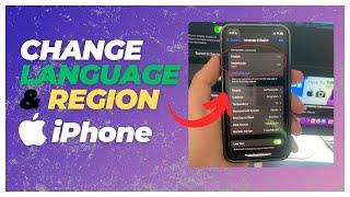 How To Change Language and Region on iPhone (2024)