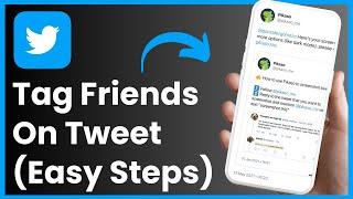 How to Tag Someone On Twitter Post - Tag Friends on Twitter Tweet !