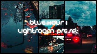 Lightroom Preset Tutorial  FREE I Blue Hour