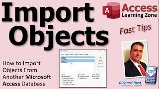 How to Import Objects From Another Microsoft Access Database