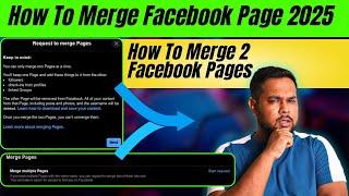 How To Merge Facebook Page 2025 | How To Merge 2 Facebook Pages | By Diptanu Shil