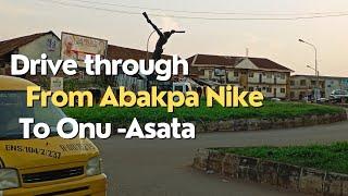 Cheap land for sale in Enugu state Nigeria// drive through from Abakpa Nike to Onu Asata #trending