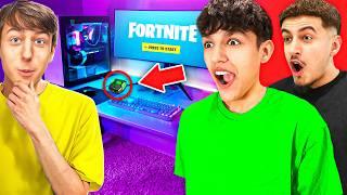 Brothers React To Pro Fortnite Players Gaming Setups! (Peterbot, Clix)