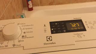 Interesting european top load washing machine (Electrolux EWT41264TW)