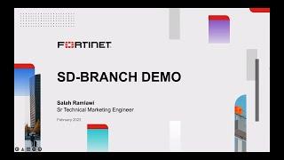 What is Fortinet's SD-Branch Solution? | SD-Branch