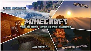 Top 10 Best Realistic Shaders for MCPE | Shaders Comparisons