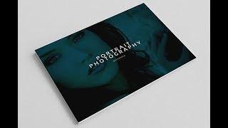 Portrait Photography Portfolio Brochure Template | Creative Market