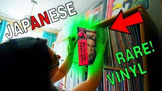 She has the most AMAZING Japanese Vinyl Record Collection I've Ever Seen!