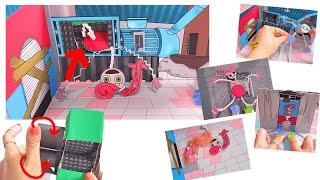 DIY MOMMY LONG LEGS WITH THE GRINDER - POPPY PLAYTIME CHAPTER2 GAMING BOOK  파피플레이타임챕터2 마미롱레그 분쇄 게임북