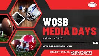 2024 WQSB High School Football Media Days | Brindlee Mountain Lions