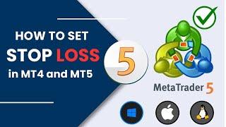 How to Set Stop Loss in MT4 or MT5