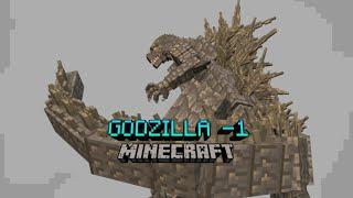 godzilla addon: Godzilla minus one! | Minecraft