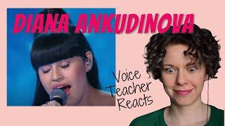 Voice Teacher Reacts - DIANA ANKUDINOVA - Can't Help Falling in Love