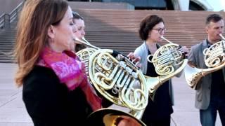 Waltzing Matilda played by the Australian World Orchestra Horns on Sarah´s Music