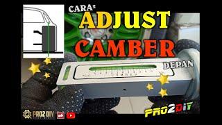 Cara² adjust camber tayar depan / How To Adjust Camber On a Car / How to adjust camber angle