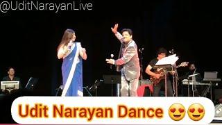 Mere Mehboob Mere Sanam Udit Narayan And Alka Yagnik Live Udit Narayan Dance-Udit Narayan Live