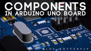 Components in Arduino UNO board | 3D animated 
