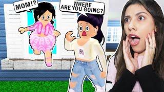 I CAUGHT MY DAUGHTER SNEAKING OUT Of The HOUSE At 3AM! - Roblox (Bloxburg Roleplay)