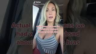 Mom Bra #shorts #beauty #tiktok #dance #asmr #bangs #blonde #bikini #strips