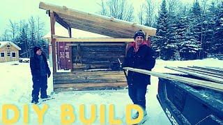 DIY BUILD A Shed From Start To Finish // Sugar Shack // Greenhouse - Part 8