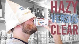 BLIND TASTE TEST: hazy vs clear IPAs | The Craft Beer Channel
