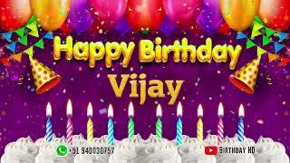 Vijay Happy birthday To You - Happy Birthday song name Vijay 