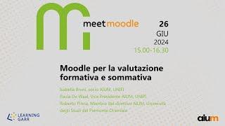 Moodle per la valutazione formativa e sommativa