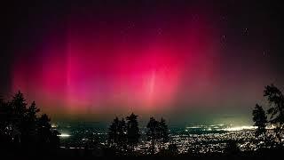 Aurora Borealis from Los Angeles