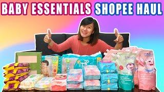 Super Tipid Baby Essentials Shopee Haul|Baby Wipes Review