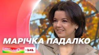 20 лет рассказывает новости украинцам – Маричка Падалко с сыном Михаилом в студии Сниданка