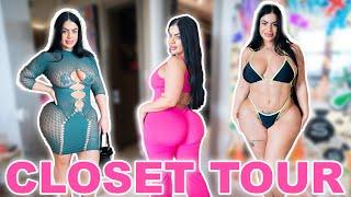 Lissa Aires Shows Off Lingerie, Designer Bags, & Sexy Bikinis | Closet Tour