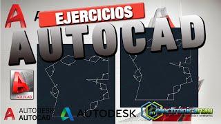 Autocad : Ejercicio Resuelto Figura con Lineas y Angulos determinados usando el Comando SCP