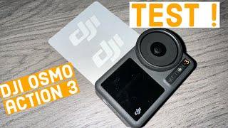 DJI Osmo action 3 TEST de la caméra VÉLO / MOTO / TIR / VLOG