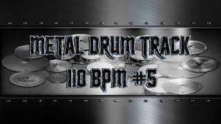 Simple Straight Metal Drum Track 110 BPM | Preset 3.0 (HQ,HD)