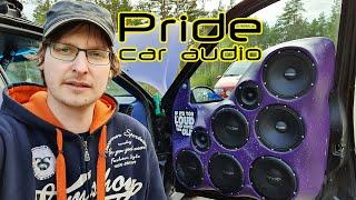 Pride Car Audio 4x15" 25000W Demos FinLowAudio Opel Vectra #finlowaudio #team160db #caraudio #pride