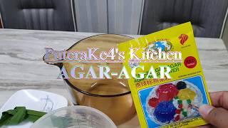 Agar-agar Serbuk -Tutorial Cara Penyediaan Yang Mudah