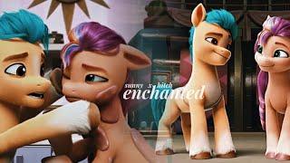 Sunny & Hitch || Enchanted (make your mark: my little pony a new generation)1