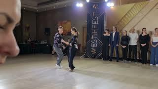 Anna Danilova & Gulnaz Ubaseva. Sophisticated JnJ. Moscow Westie Fest 2023 | WCS Dance