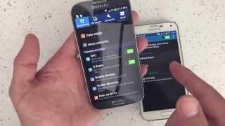 Galaxy S5:  How to Enable / Disable S Beam & Android Beam (NFC)