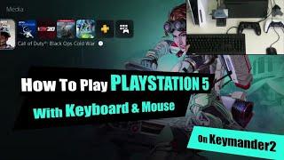 KeyMander 2 - How to use Gaming Keyboard and Mouse with PS5 (Playstation 5)