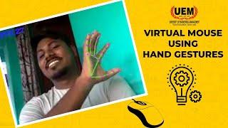 AI Mouse | Virtual Mouse Using Hand Gestures | Innovations | UEM Jaipur