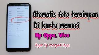 cara agar foto tersimpan otomatis di kartu memori