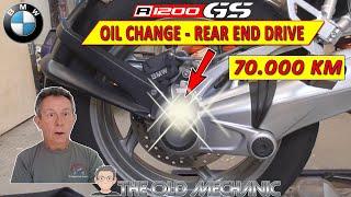 ‍ BMW R1200GS - OIL CHANGE REAR END DRIVE PART-1